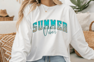Varsity Summer Vibes PNG Graphic by angela39503 · Creative Fabrica