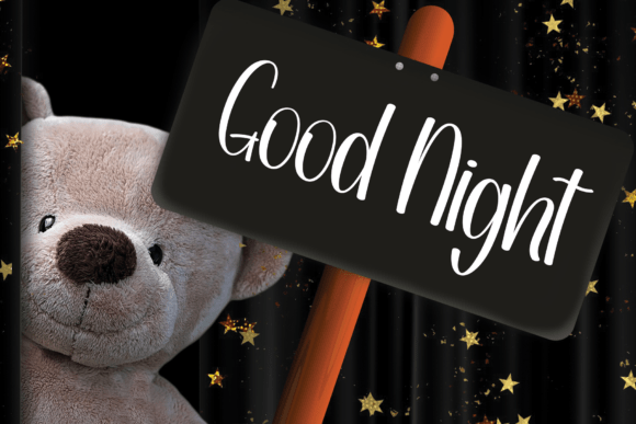Baby Midnight Font - Preview 4