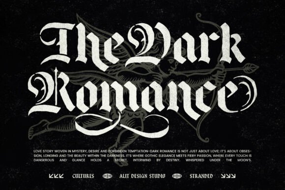 Black Male  Font - Preview 1