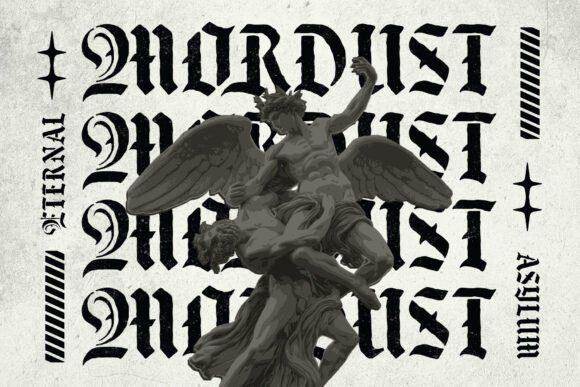Black Male  Font - Preview 4