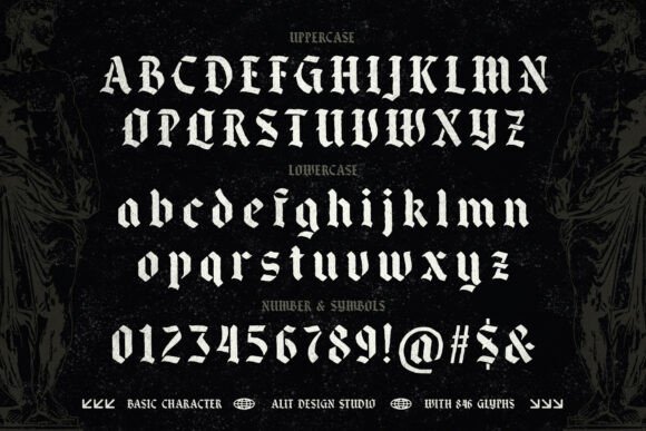 Black Male  Font - Preview 5