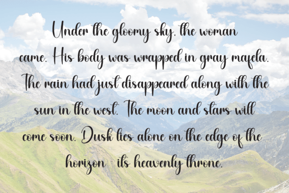Bigdey Font - Preview 5
