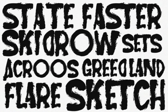 Blaked Lion Font - Preview 1