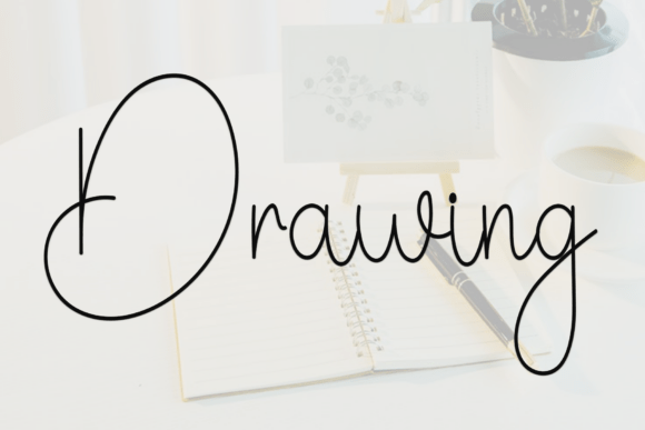 Book Handwriting Font - Preview 2