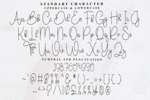 Book Handwriting Font - Preview 4