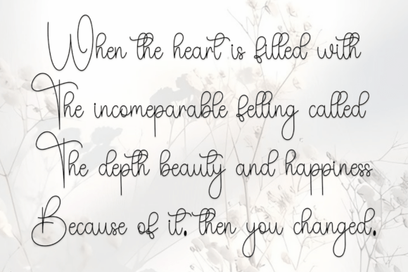 Book Handwriting Font - Preview 6