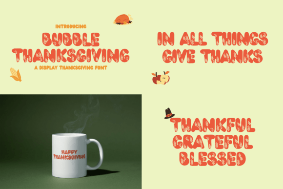 Bubble Collection Font - Preview 6