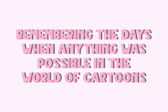 Cartoon Vibes Font - Preview 3