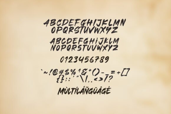 Crashbow Font - Preview 4