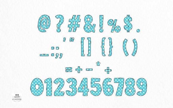 Daisy Flower Bundle Font PNG with transparent background - Preview 4