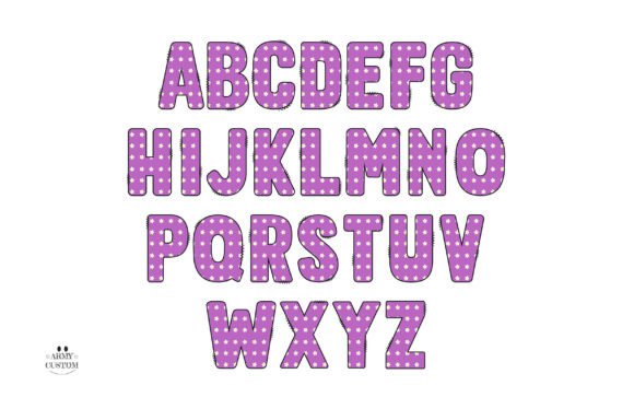 Daisy Flower Bundle Font PNG with transparent background - Preview 6