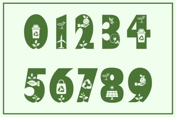 Earth Day Font - Preview 2
