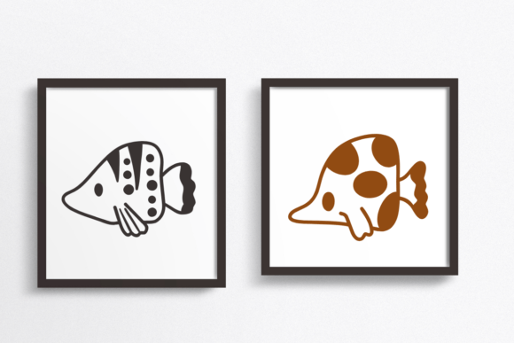 Fish Doodle Font - Preview 5