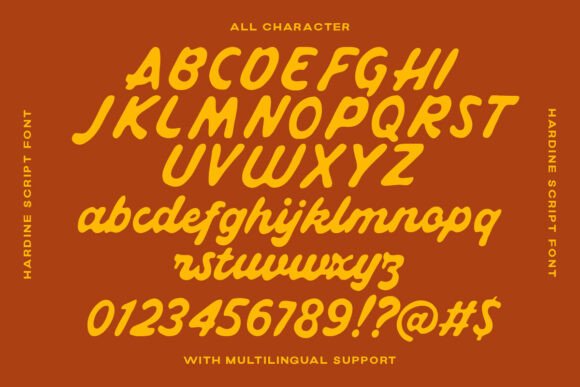 Hardine Font - Preview 4