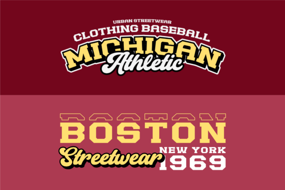 Houston Strike Font PNG with transparent background - Preview 6
