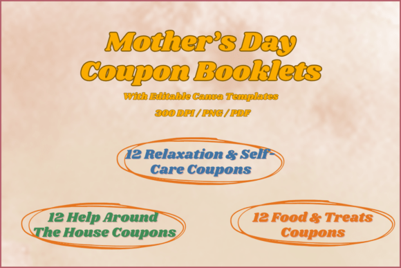 Mothers Day Coupon Booklets