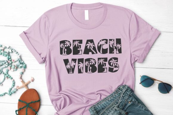 Palm Trees Font PNG with transparent background - Preview 4