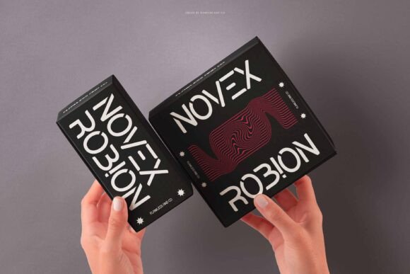 Polaryon Font PNG with transparent background - Preview 1