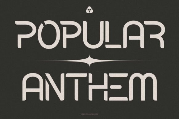 Polaryon Font PNG with transparent background - Preview 5