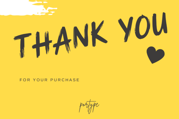 Porthub Font PNG with transparent background - Preview 4
