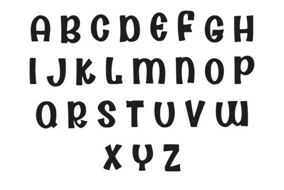 Puffblock Font PNG with transparent background - Preview 3