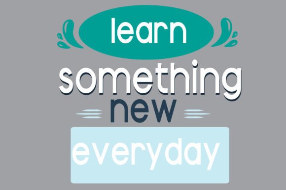 Quadrillion Font PNG with transparent background - Preview 1