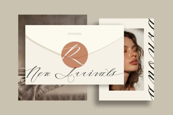 Ravely Belle Font PNG with transparent background - Preview 3