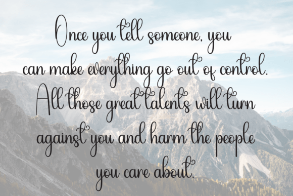 Amellia Font - Preview 5