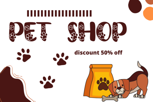Animal Paw Font - Preview 5