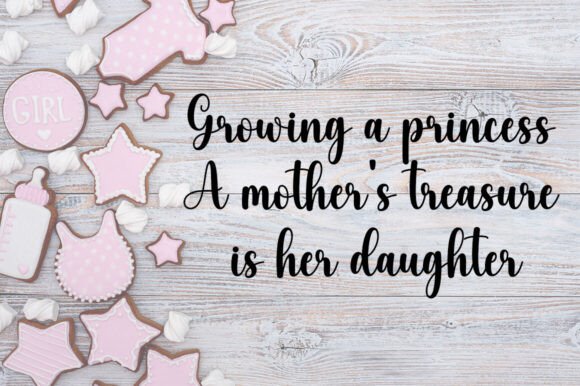 Baby Hailey Font PNG with transparent background - Preview 1