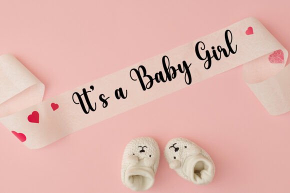 Baby Hailey Font PNG with transparent background - Preview 3