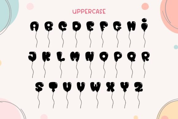 Balloon Font - Preview 5