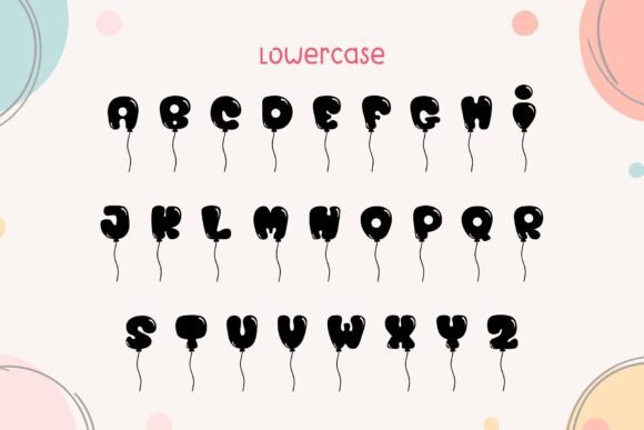 Balloon Font - Preview 6