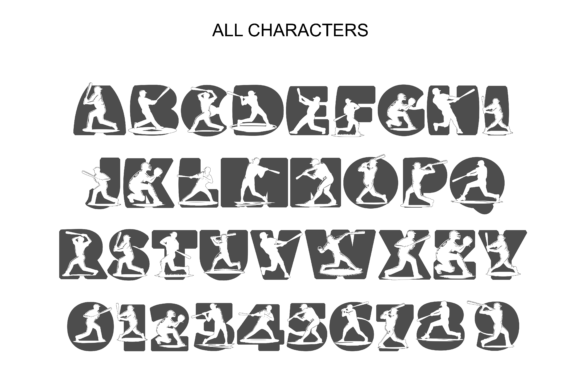 Baseball Font - Preview 5