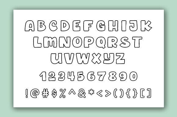 Density Font - Preview 1
