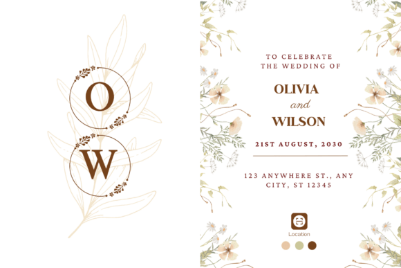 Feminine Floral Font - Preview 1