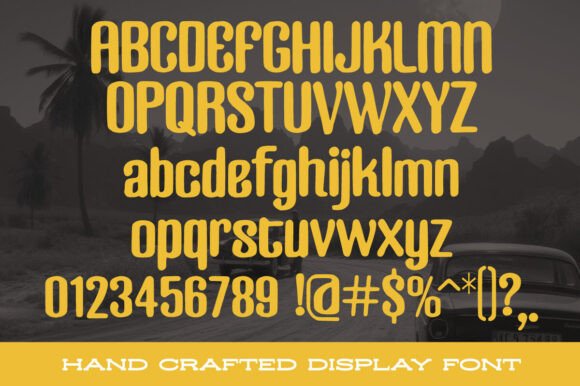 Hyperplex Font PNG with transparent background - Preview 1