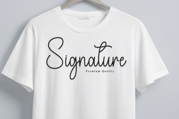 Autography Font - Preview 1