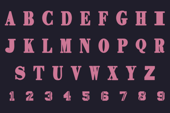 Baseball Font - Preview 2