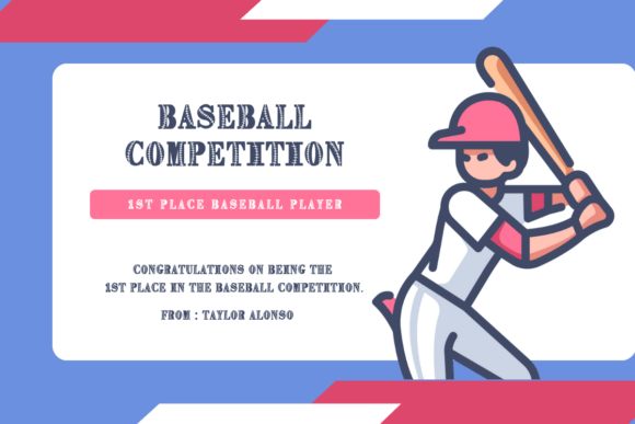 Baseball Font - Preview 4