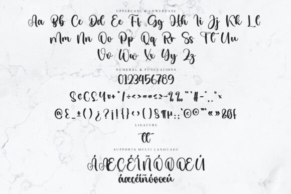 Beautiful Caramel Font - Preview 5