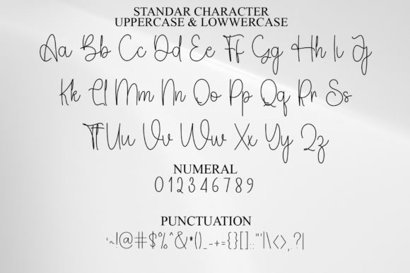 Beauty Handwriting Font - Preview 1