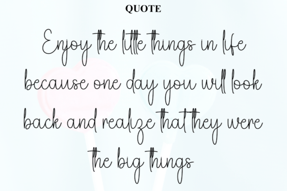 Beauty Handwriting Font - Preview 5