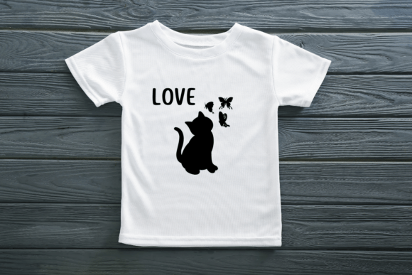 Cat Butterfly Font - Preview 4