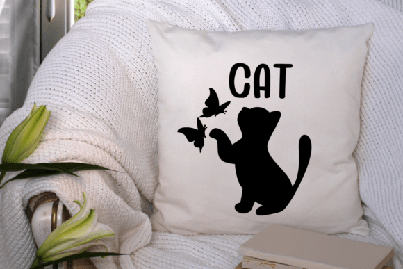 Cat Butterfly Font - Preview 6