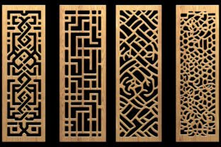 Complex Laser Cut Patterns Graphic by tshirtshops · Creative Fabrica