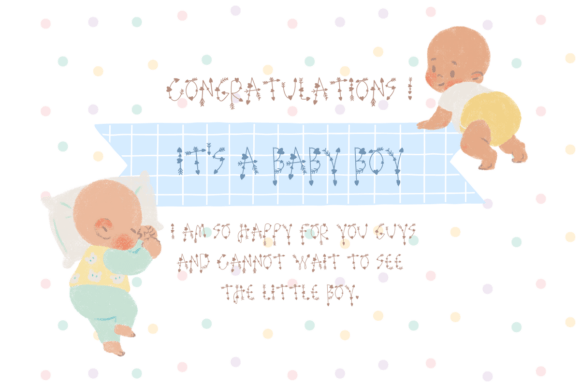 Cute Baby Font - Preview 3