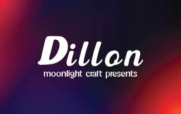 Dillon Script & Handwritten Font By moonlight craft