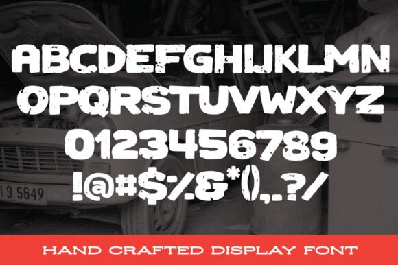 Grit Force Font - Preview 1