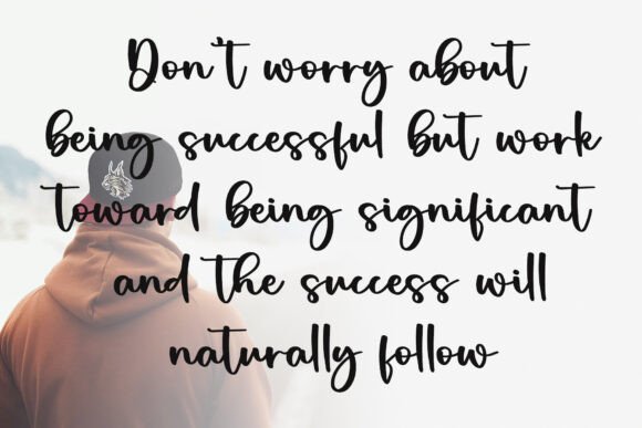 Hearty Signature Font - Preview 2